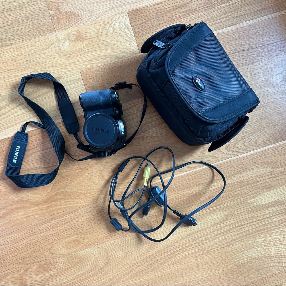 Fujifilm Black Digital Camera Professional Photography Gear